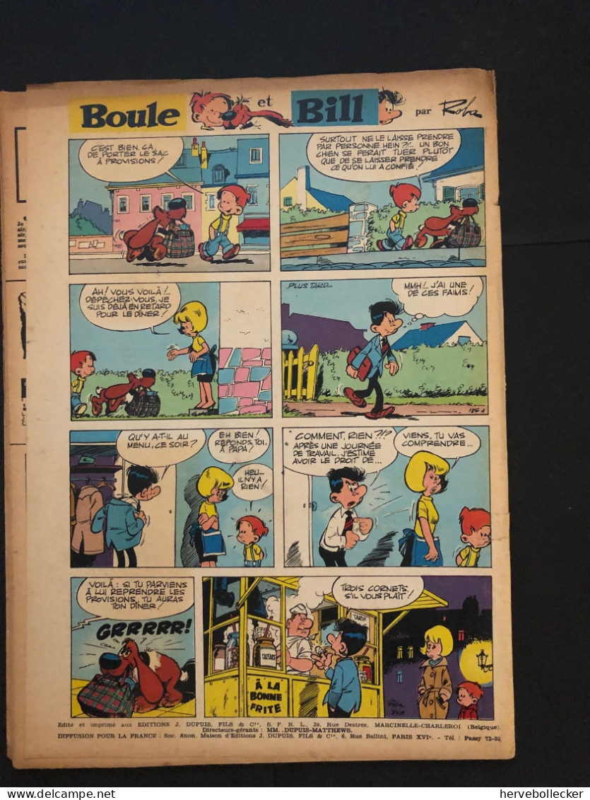 Spirou Hebdomadaire N° 1353 -1964 - Spirou Magazine