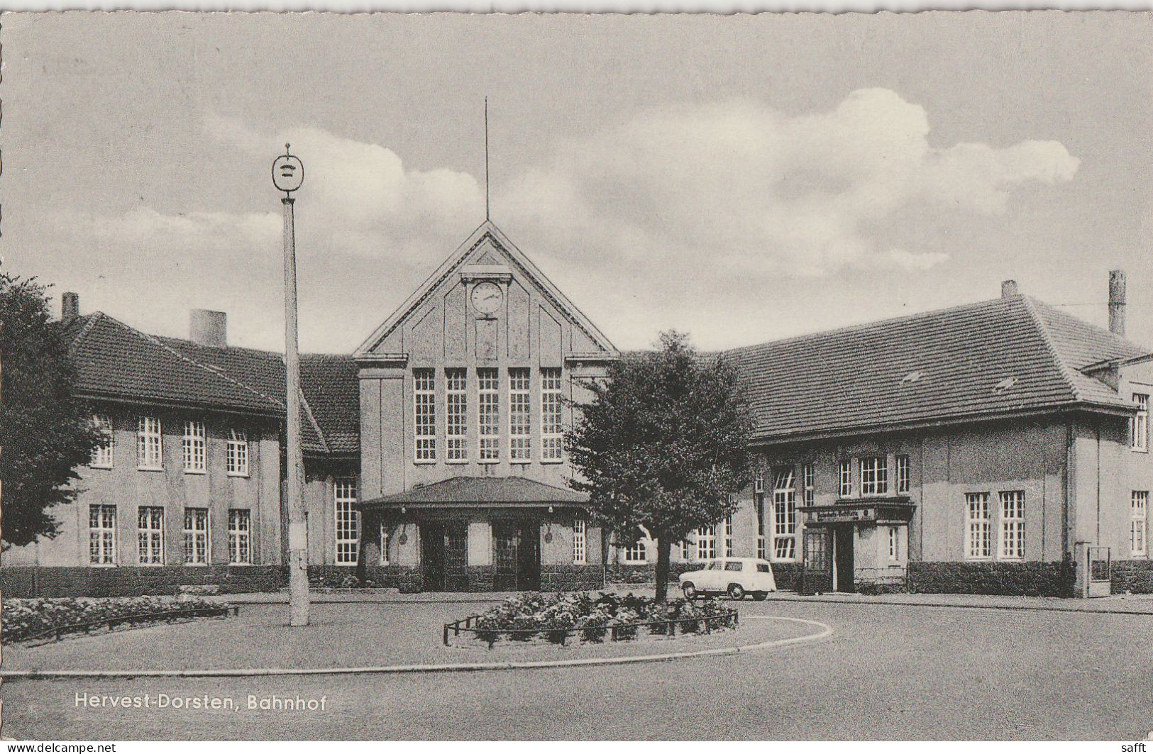 AK Dorsten-Hervest, Bahnhof 1957 - Dorsten