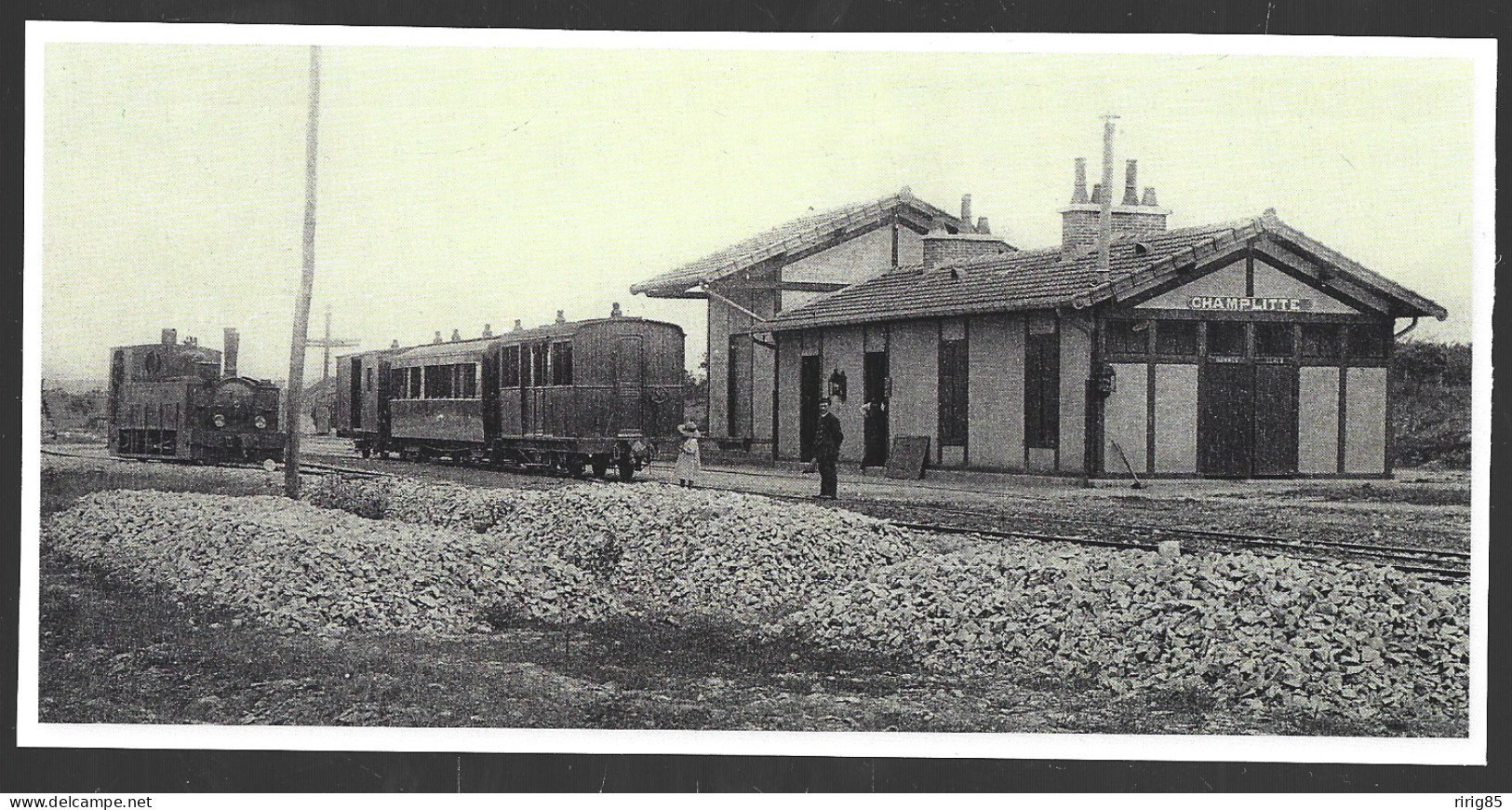 2012  --  TRAIN EN GARE DE CHAMPLITTE . 4A917 - Non Classificati