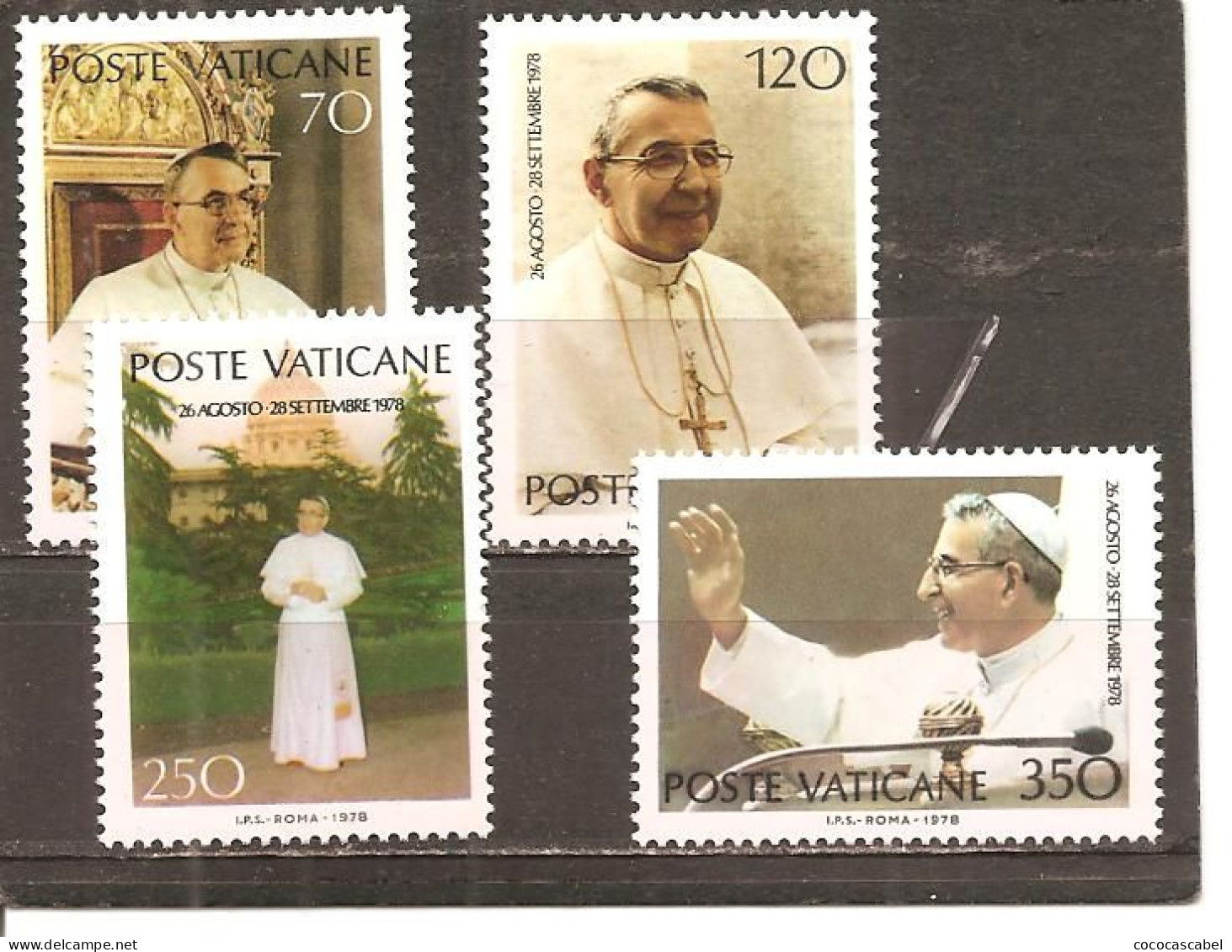 Vaticano Yvert 662-65 (MNH/**) - Neufs