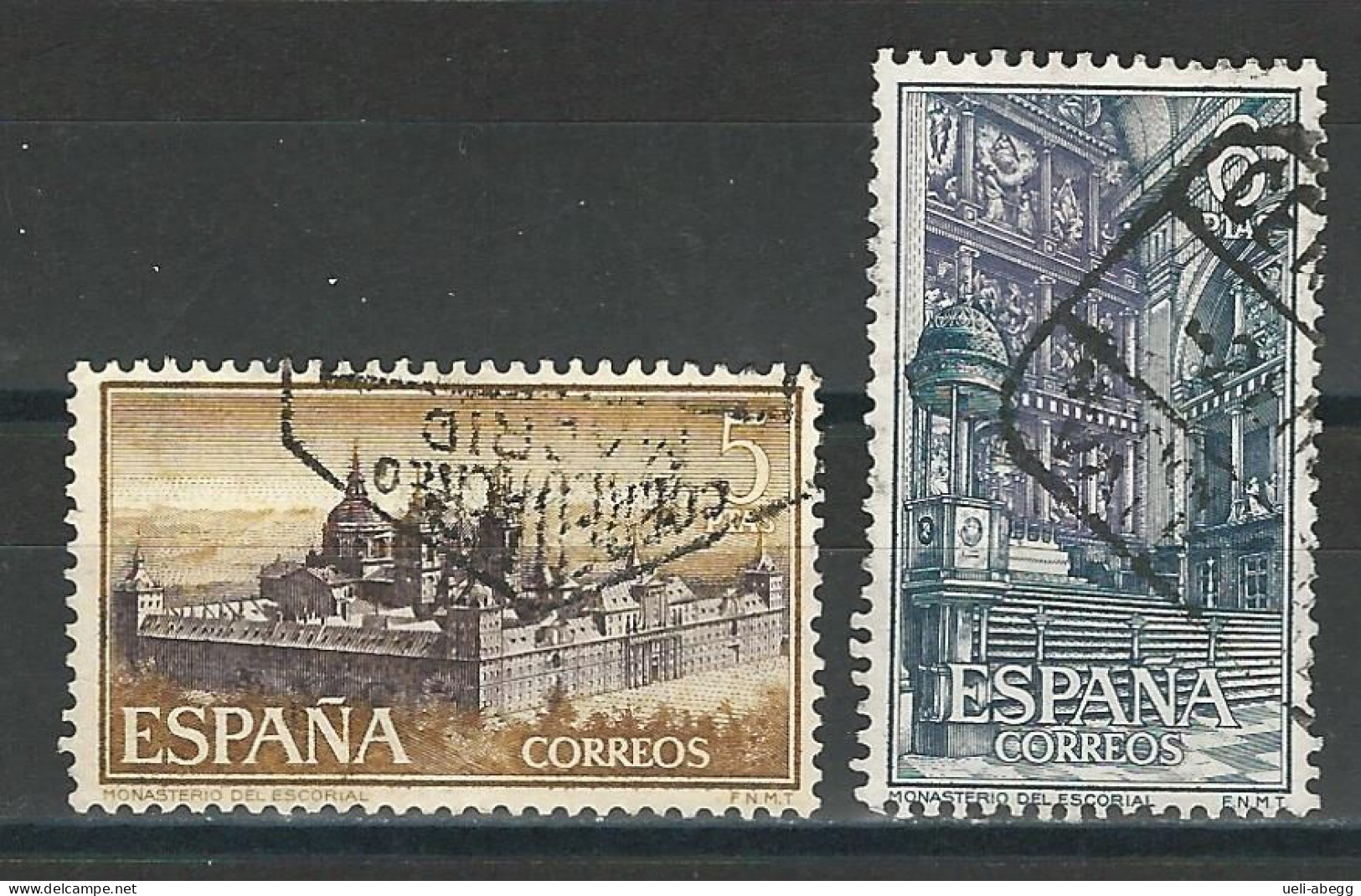Spanien Mi 1281, 1282 O - Oblitérés