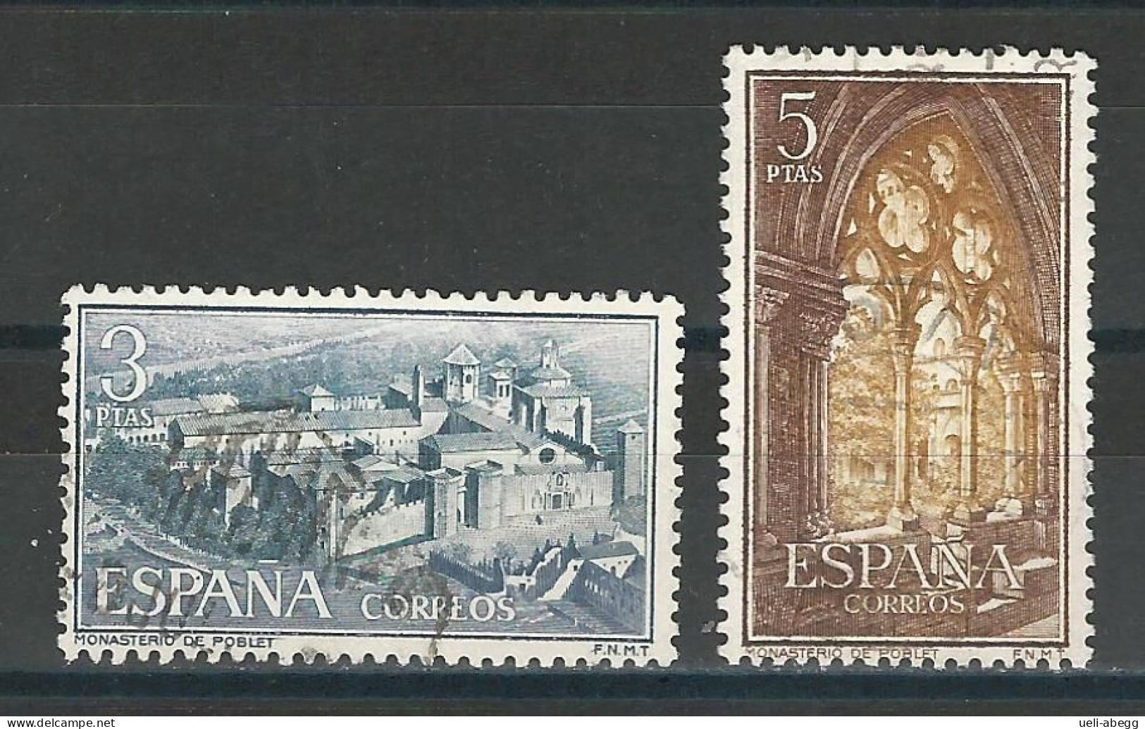 Spanien Mi 1381, 1382 O - Oblitérés