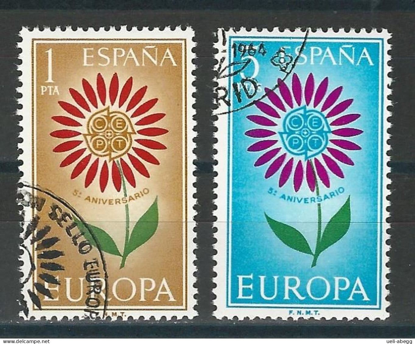 Spanien Mi 1501-02 O - Used Stamps