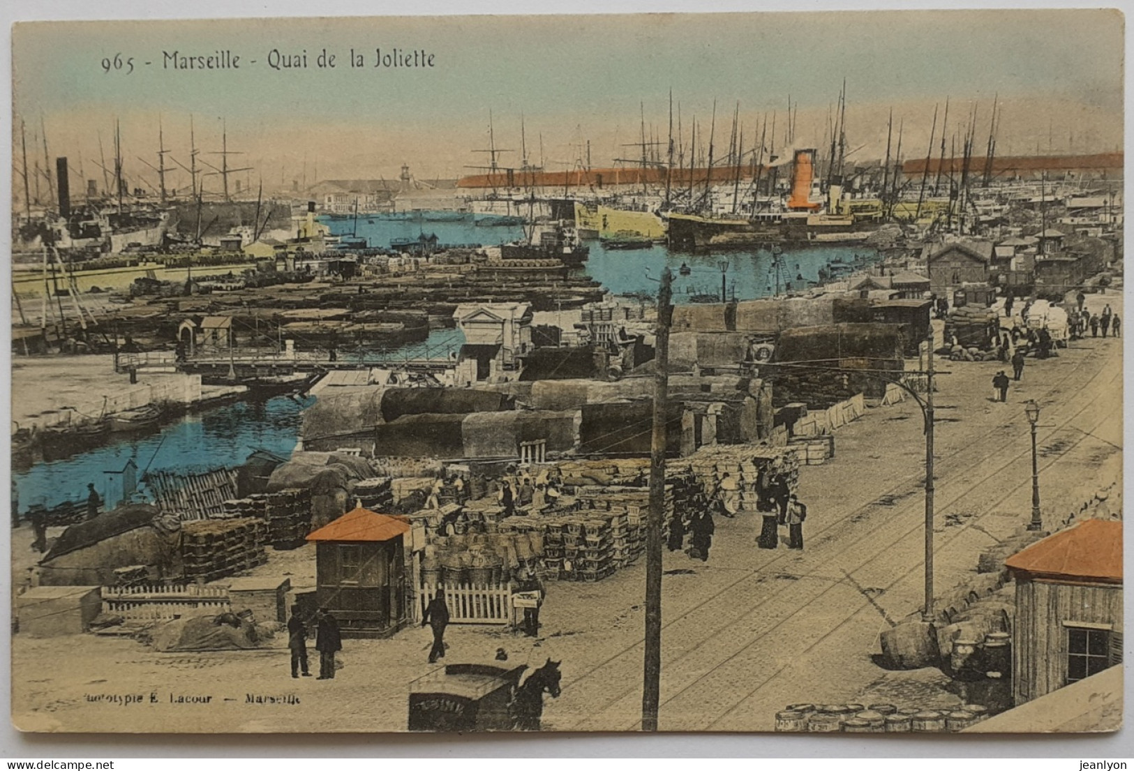 MARSEILLE (13 Bouches Du Rhône) - Quai De La Joliette - Port / Bateaux  - Joliette