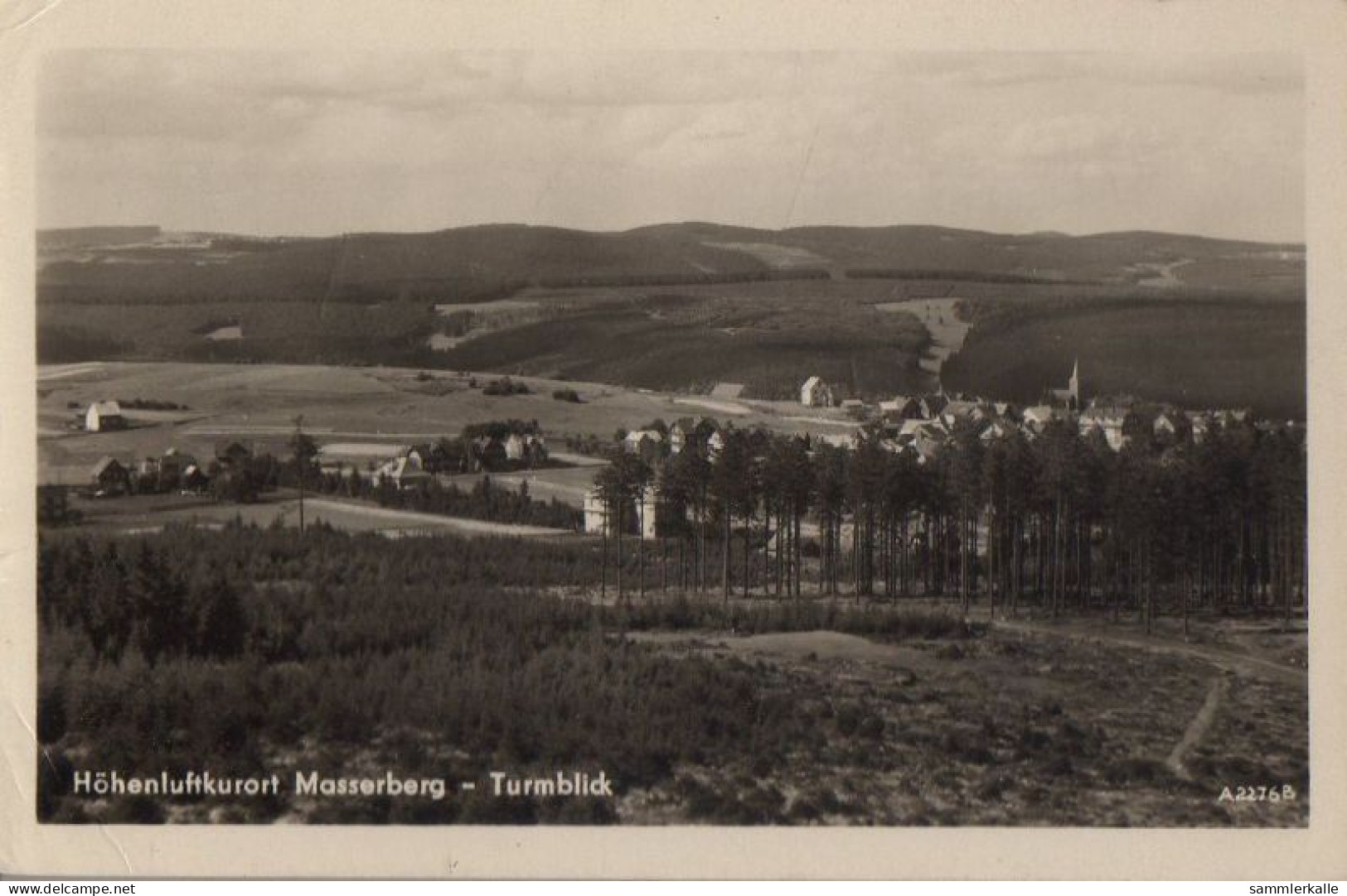 30994 - Masserberg - Turmblick - 1956 - Masserberg