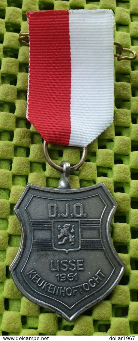 Medaile   :  D.J.O. Lisse 1961 , Keukenhoftocht  .-  Original Foto  !!  Medallion  Dutch - Other & Unclassified