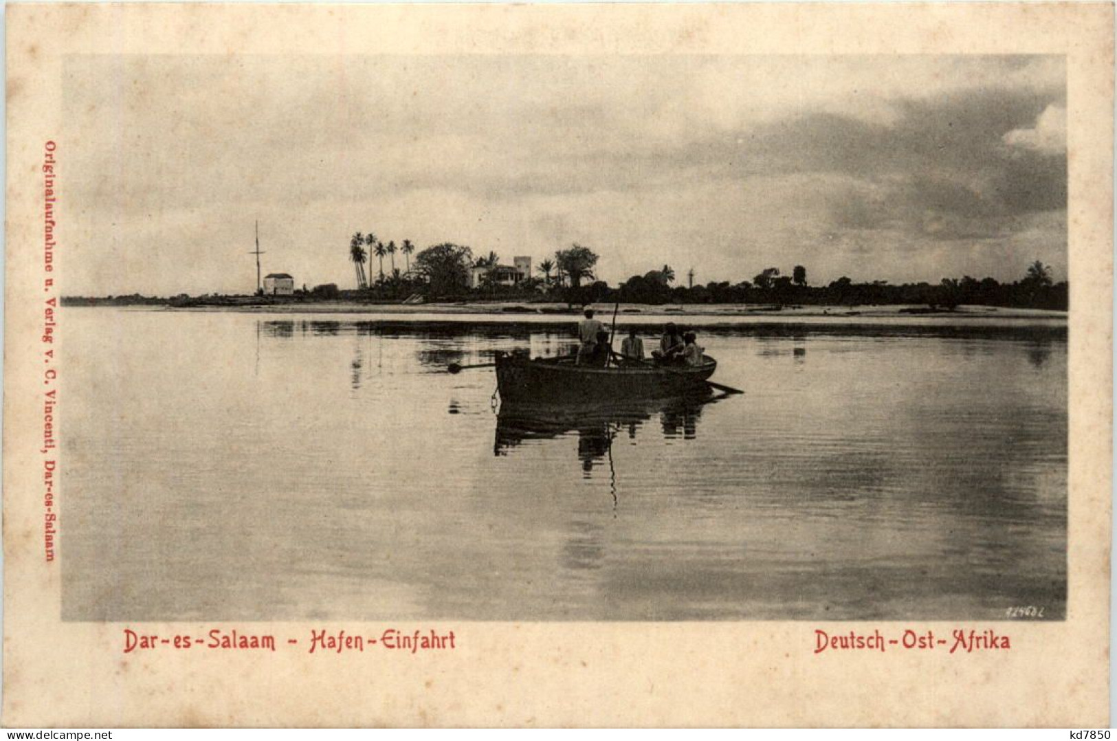 Tansania - Daressalaam - Hafen Einfahrt - Ehemalige Dt. Kolonien