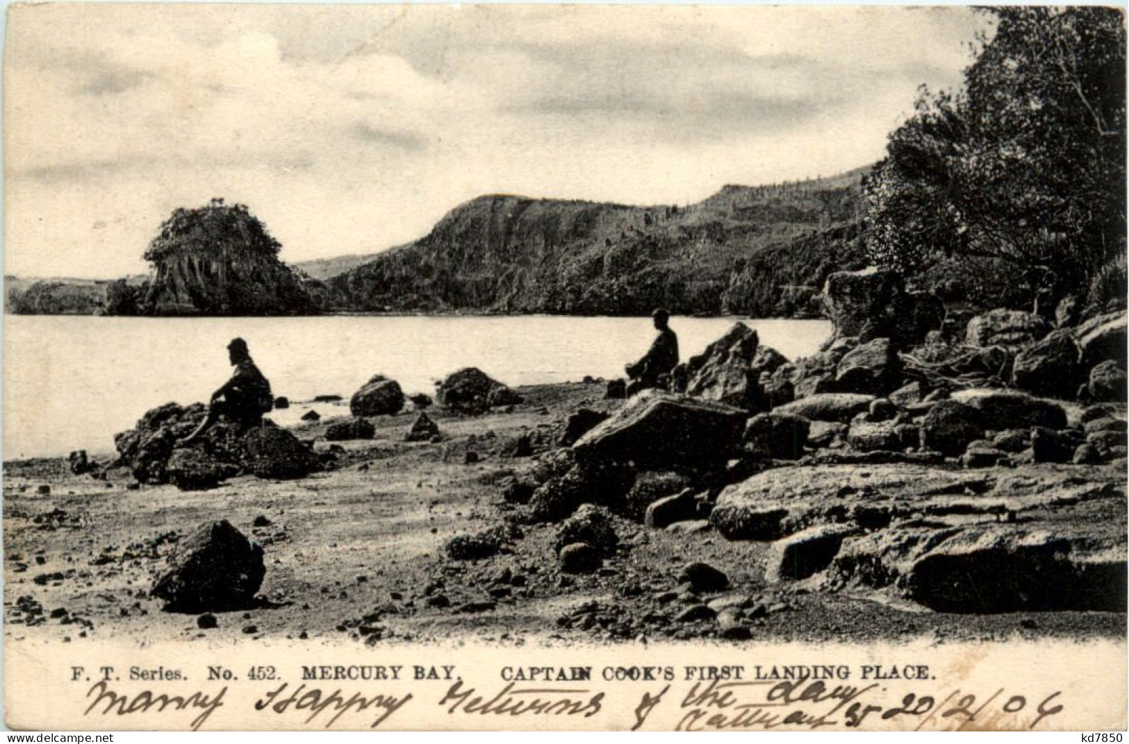 Mercury Bay - Captain Cooks First Landing Place - New Zealand - Nueva Zelanda