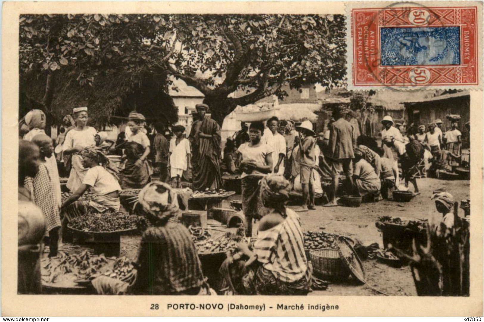 Dahomey - Porto Novo - Marche Indigene - Benín