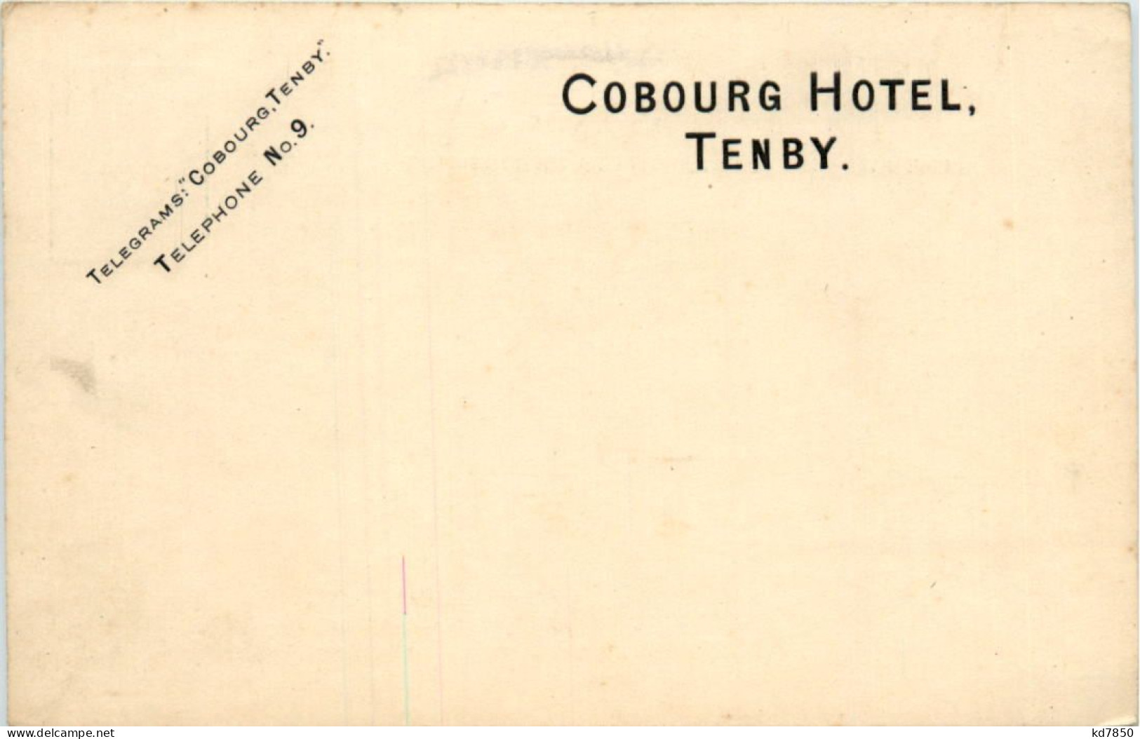 Tenby - Cobourg Hotel - Pembrokeshire
