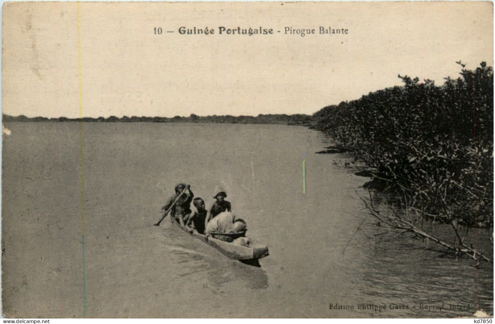 Guinee Portugaise - Pirogue Balante - Guinea