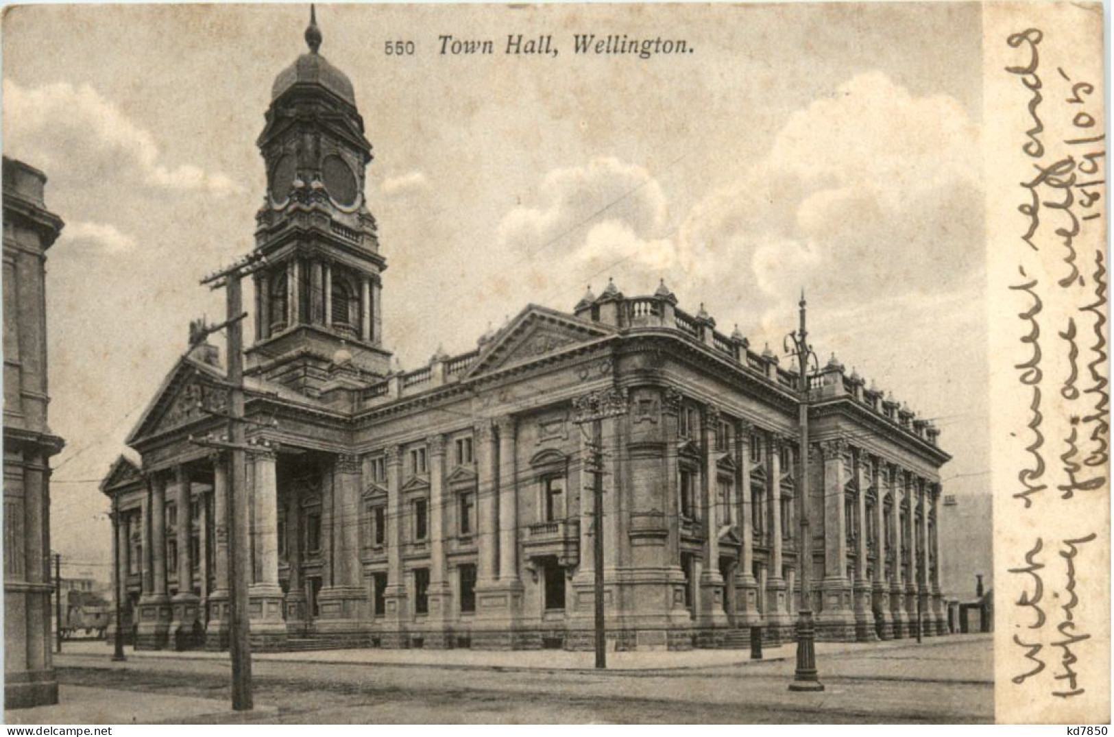 Wellington - New Zealand - Town Hall - Nueva Zelanda