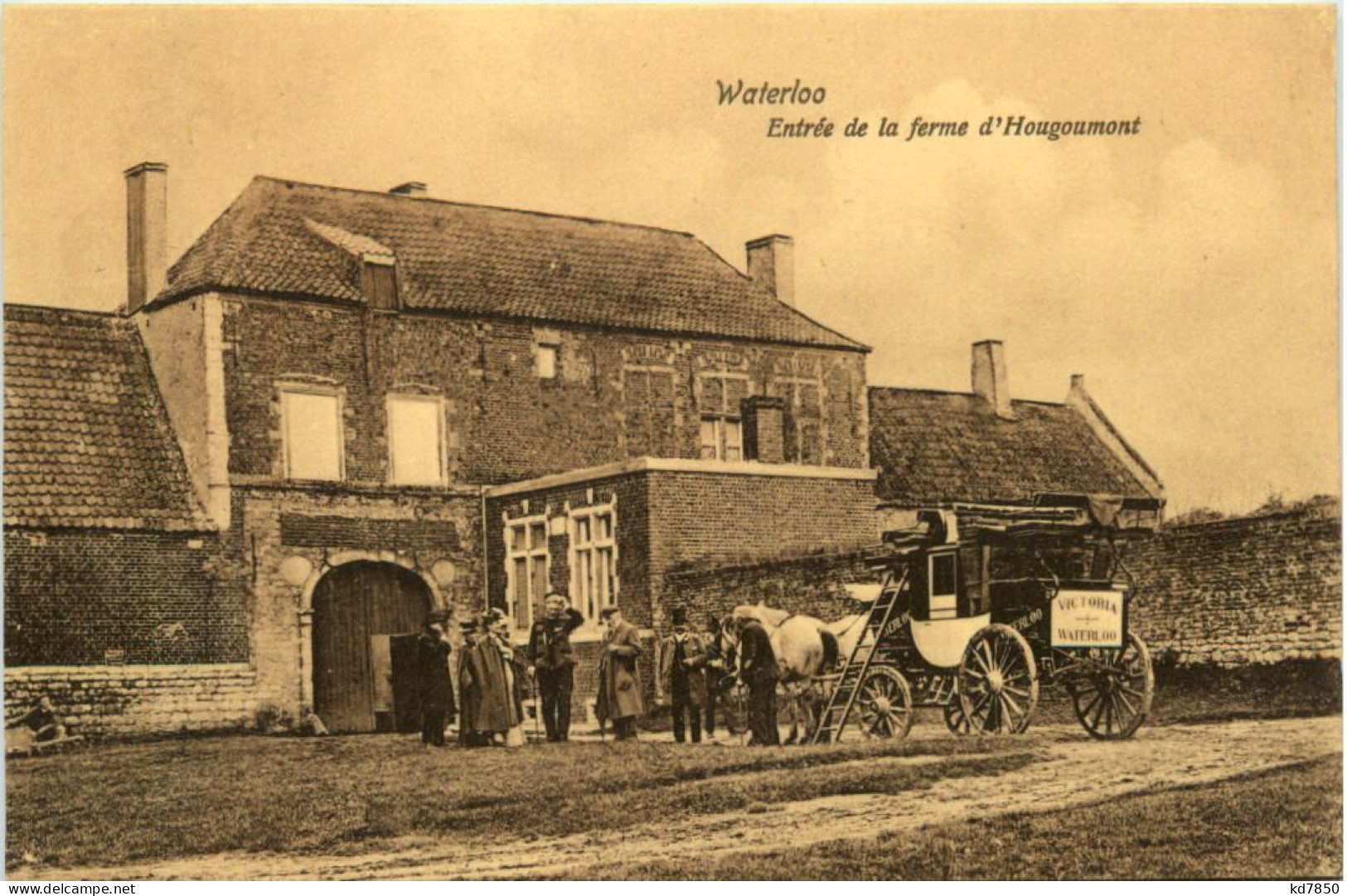 Waterloo - Entree De La Ferme D Hougoumont - Waterloo