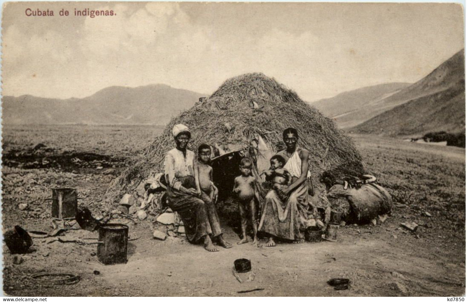 Cabo Verde - Cubata De Indigenas - Kaapverdische Eilanden