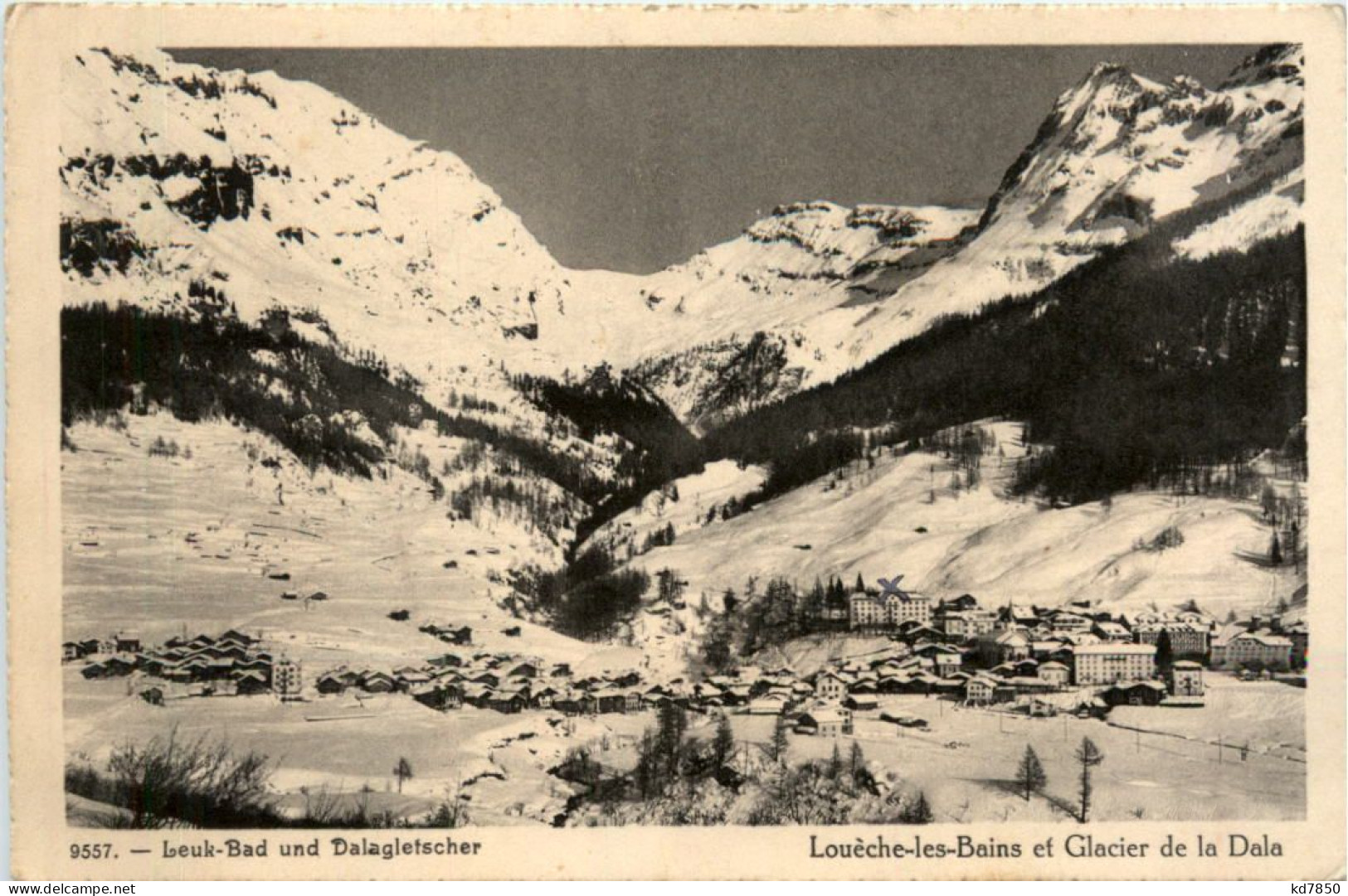 Leuk-Bad Und Dalagletscher - Loèche-les-Bains