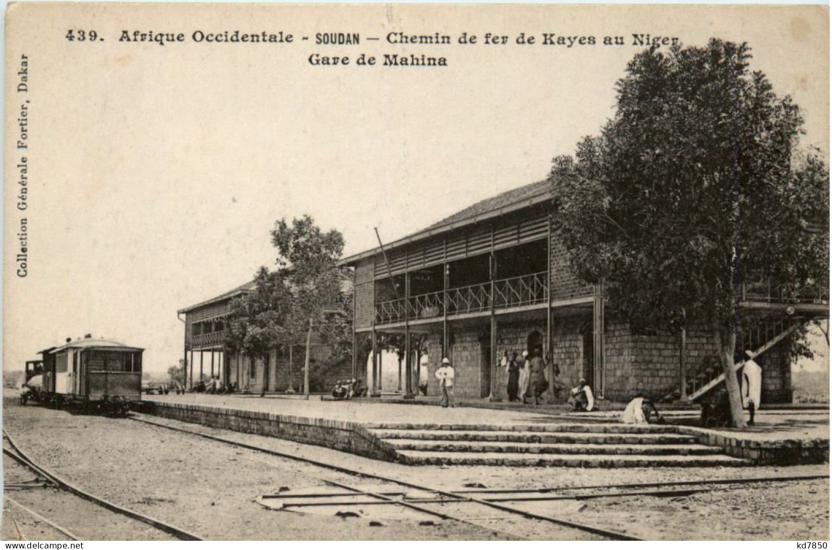 Soudan - Chemin De Fer De Kayes Au Niger - Soedan