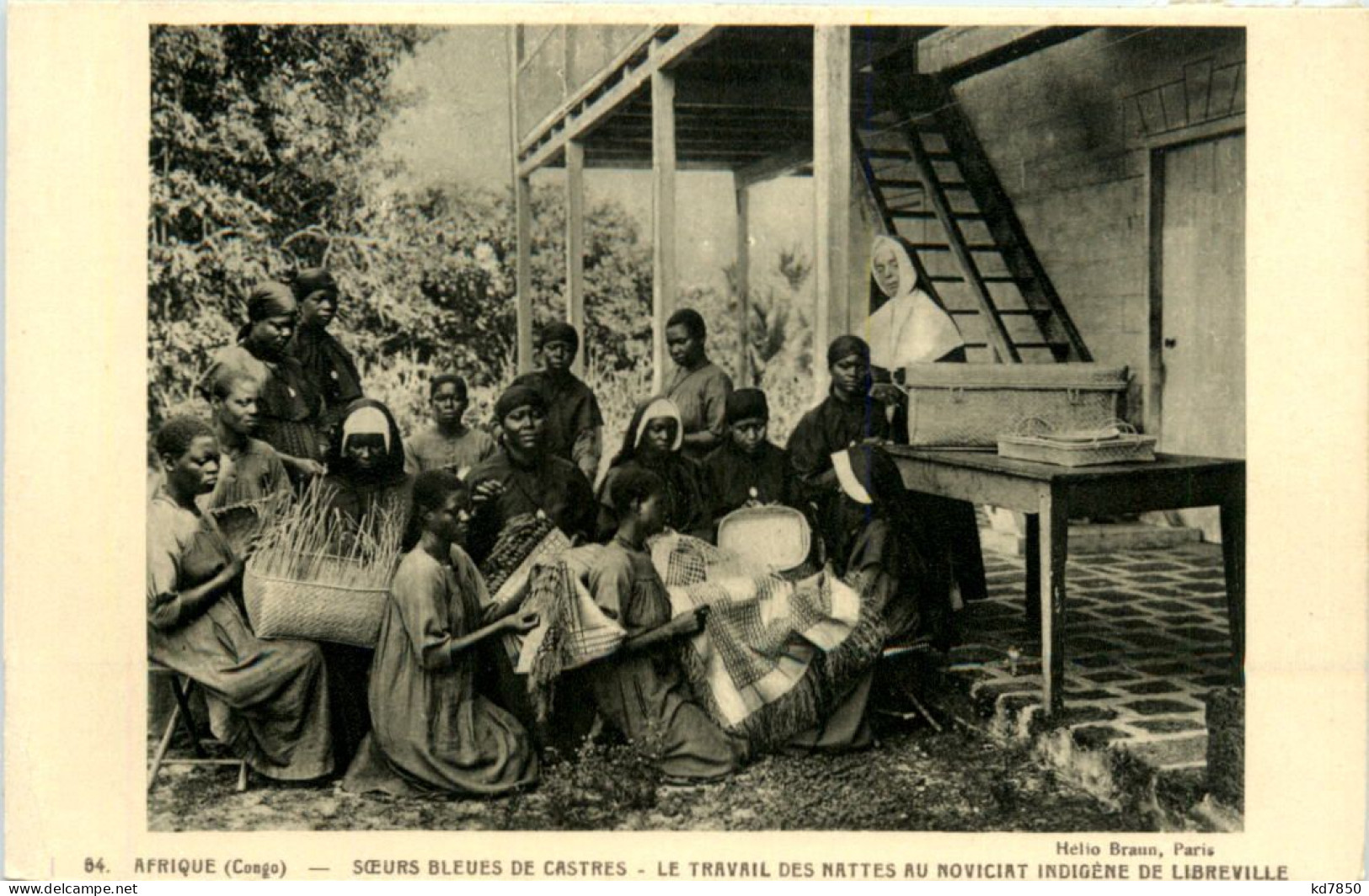 Congo - Soers Bleues De Castres - Autres & Non Classés