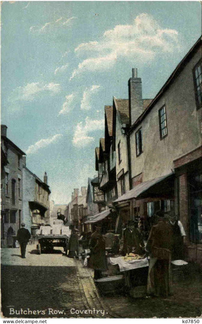 Coventry - Butchers Row - Other & Unclassified