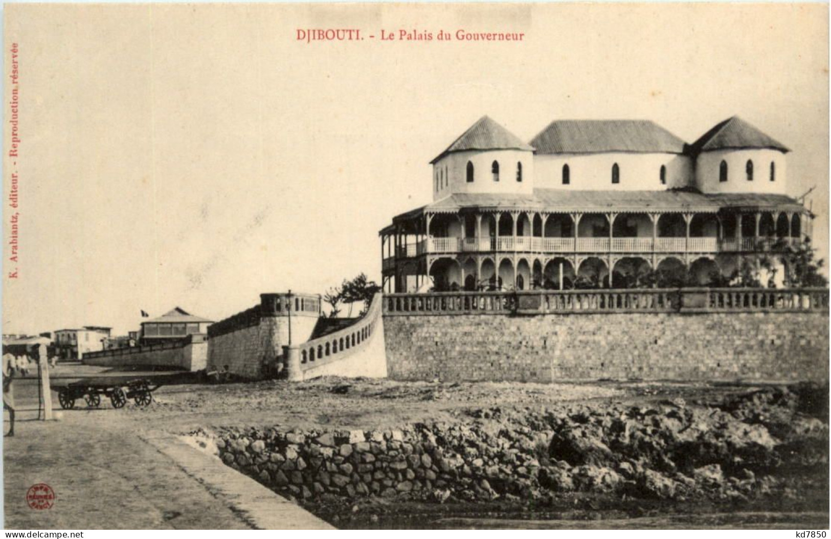 Djibouti - La Palais Du Gouverneur - Djibouti
