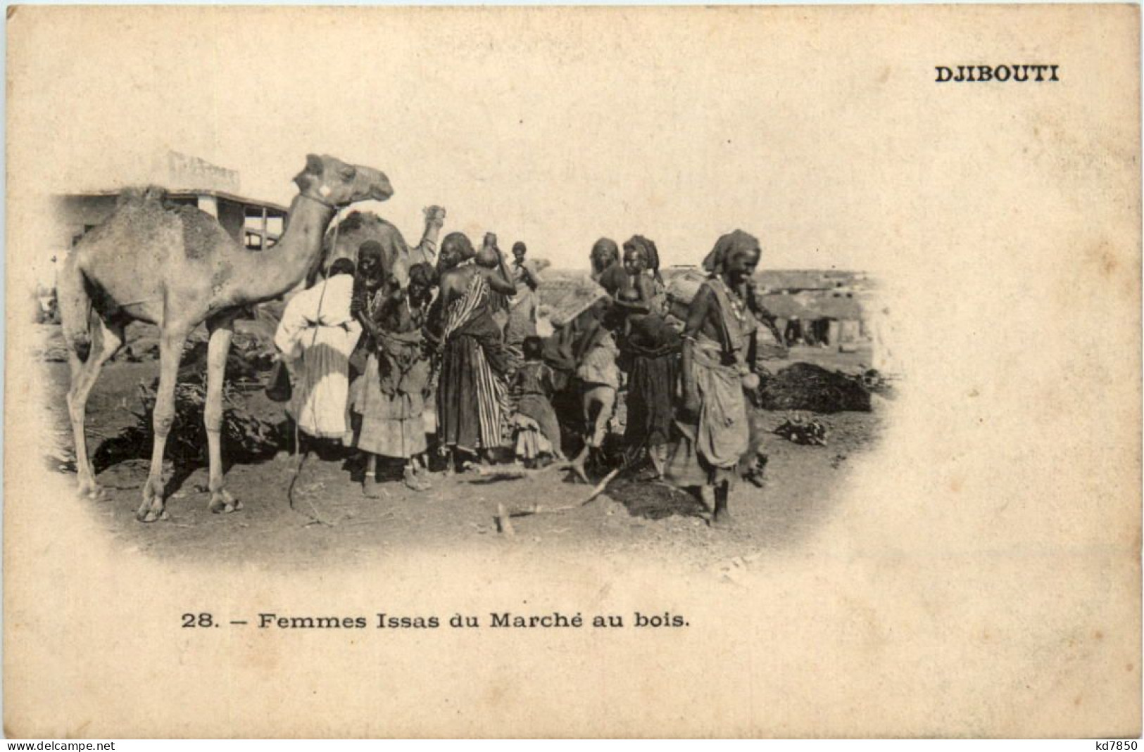 Djibouti - Femmes Issas Du Marche Au Bois - Djibouti
