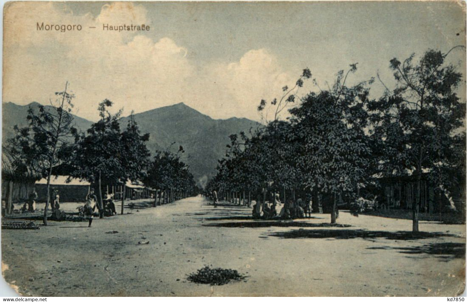 Deutsch Ost Afrika - Morogore Hauptstrasse - Ehemalige Dt. Kolonien