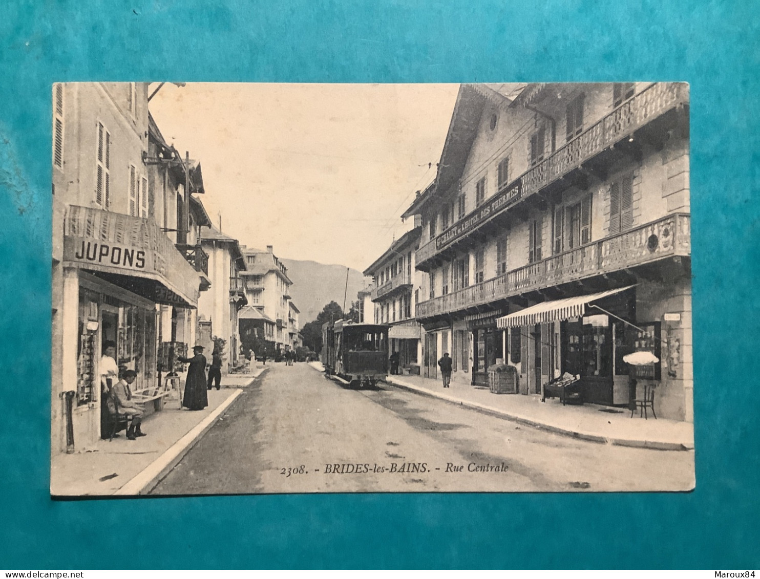 73/ Brides Les Bains Rue Centrale Tramway - Brides Les Bains