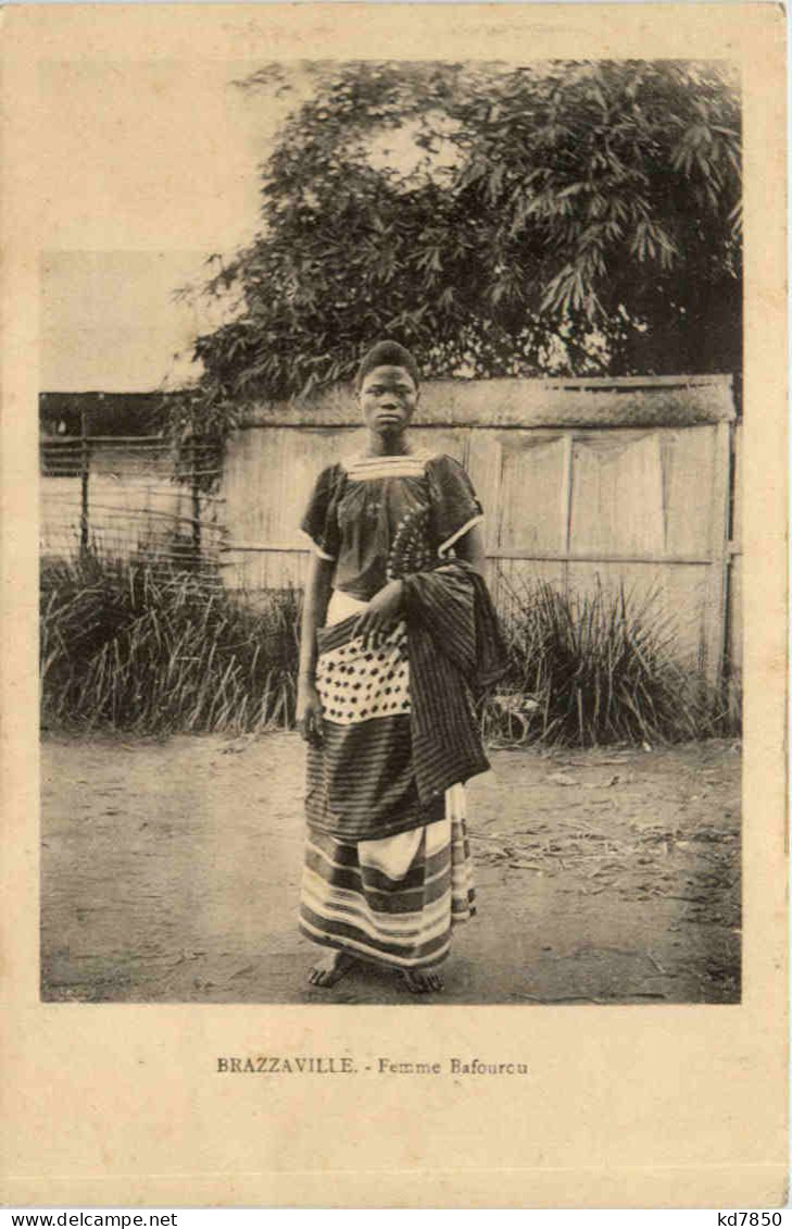 Congo - Brazzaville - Femme Bafourou - Andere & Zonder Classificatie