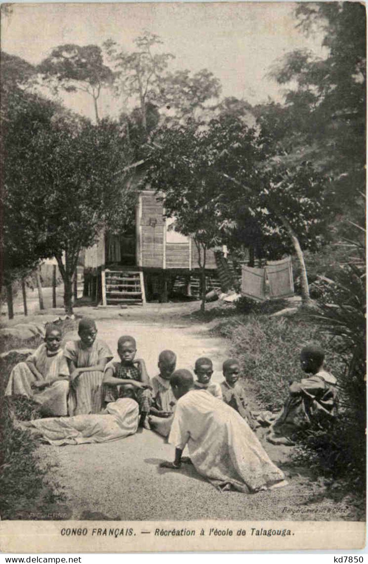 Congo - Recreation A L Ecole De Talagouga - Andere & Zonder Classificatie