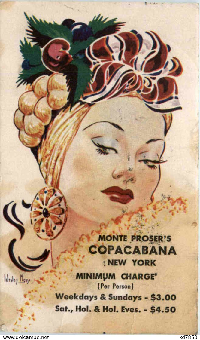 New York - Monte Prosers Copacabana - Autres & Non Classés