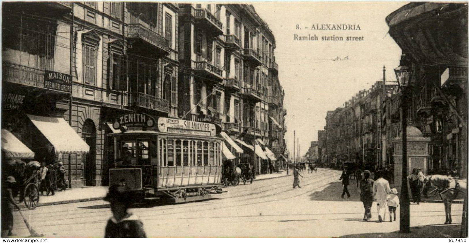 Alexandria - Ramleh Station Street - Alexandrie