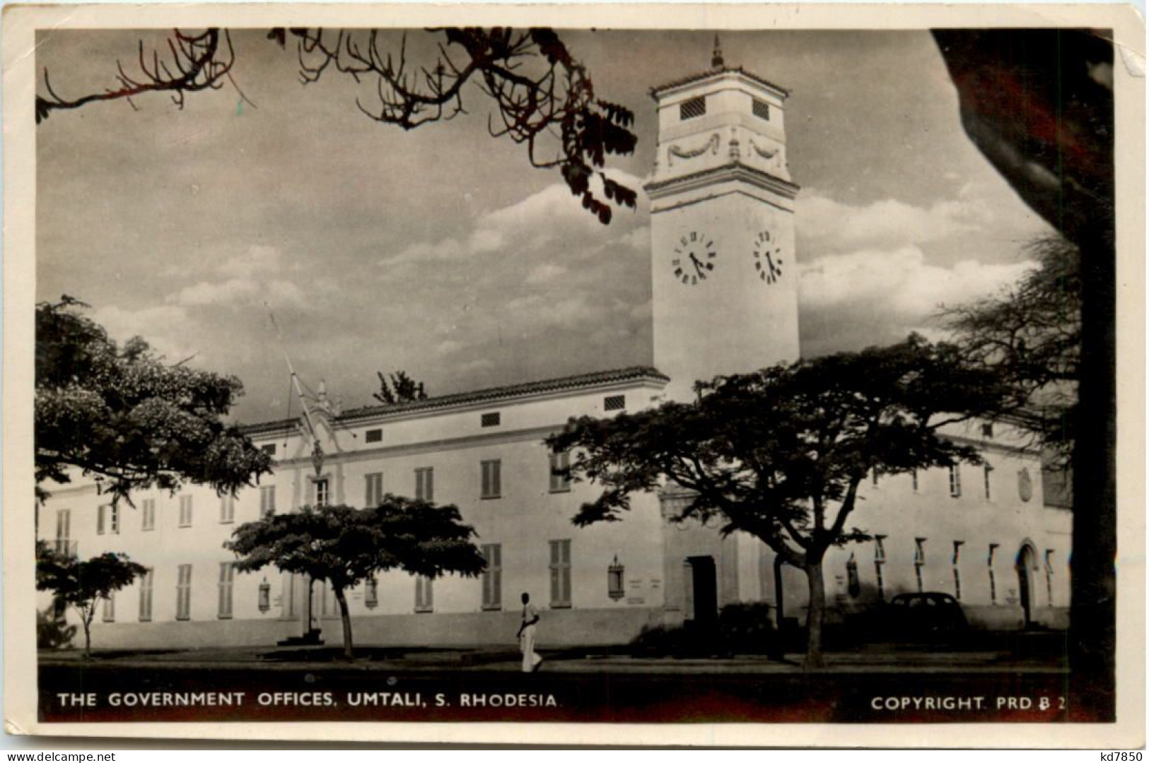Rhodesia - Bovernment Office Umtali - Zimbabwe