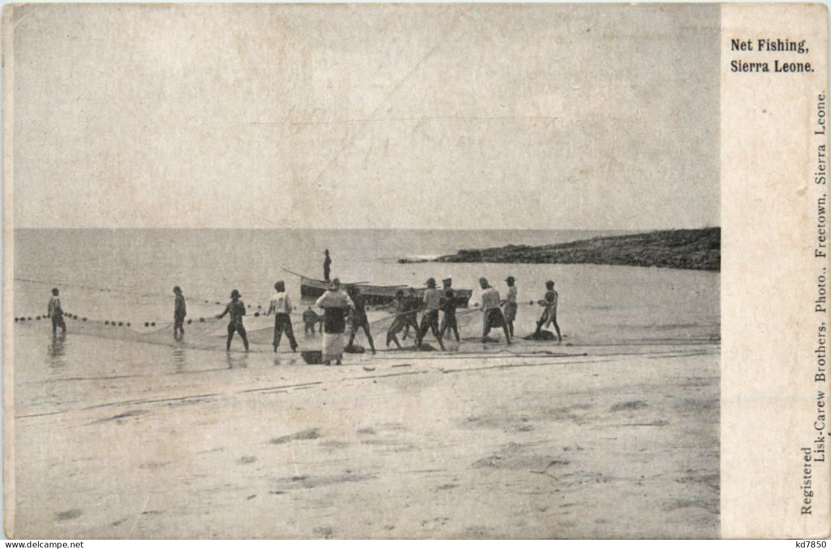 Sierra Leone - Net Fishing - Sierra Leone