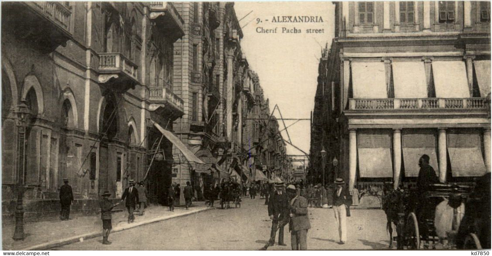 Alexandria - Cherif Pacha Street - Alexandria