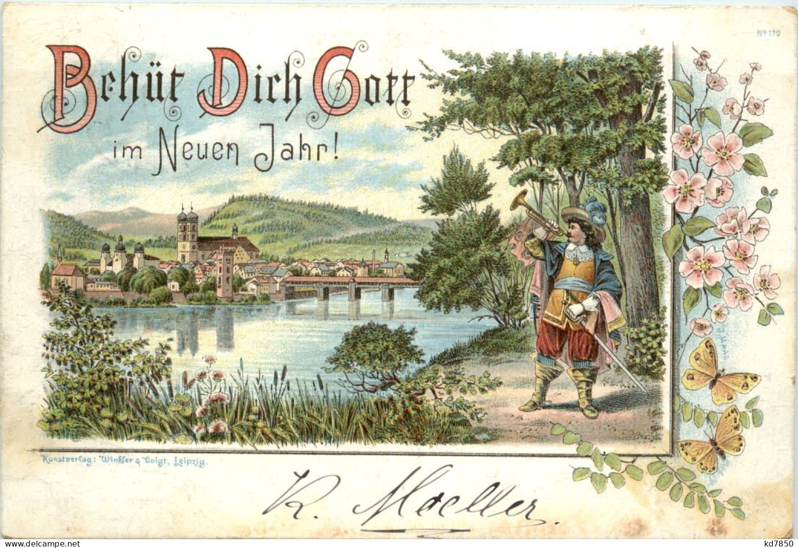 Bläser Von Säckingen - Litho - Bad Säckingen