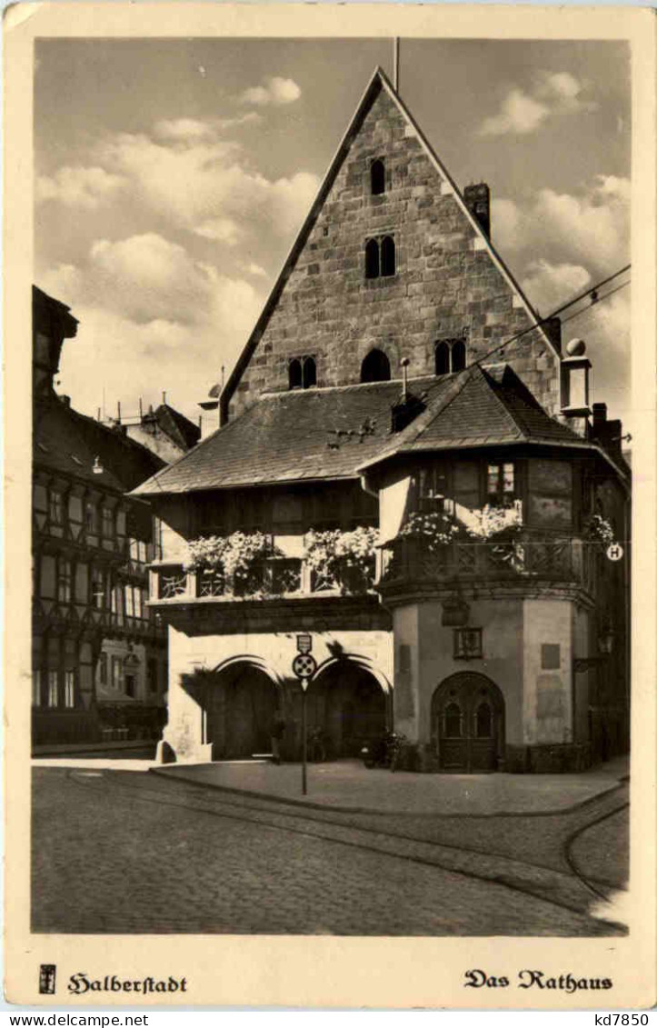 Halberstadt, Das Rathaus - Halberstadt