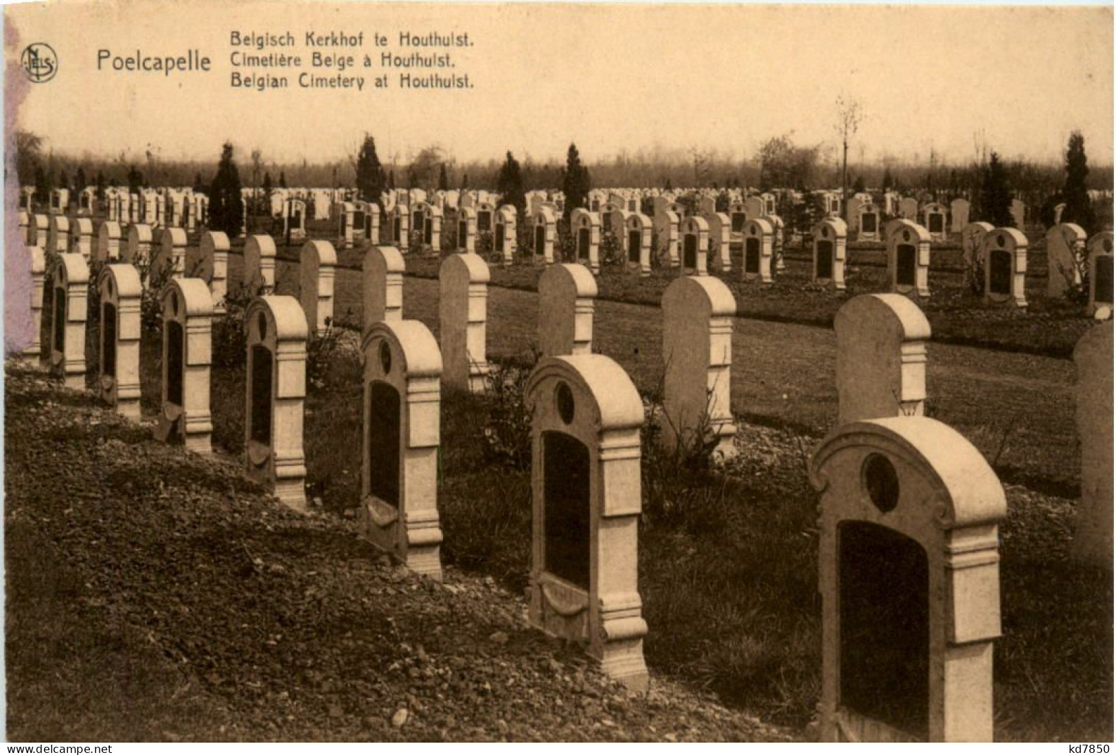 Poelcapelle - Belgian Cimetery - Cementerios De Los Caídos De Guerra