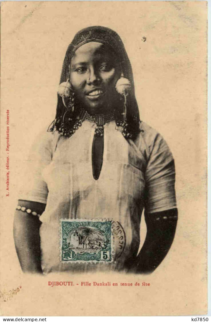 Djibouti - Fille Dankali - Gibuti