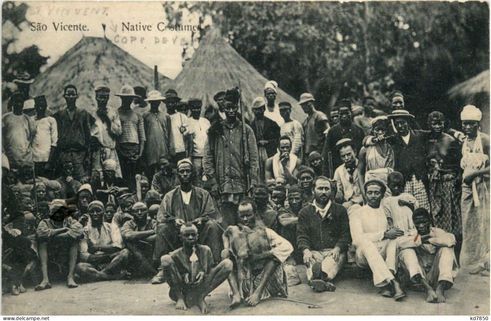 Sao Vicente - Native Costumes - Kaapverdische Eilanden