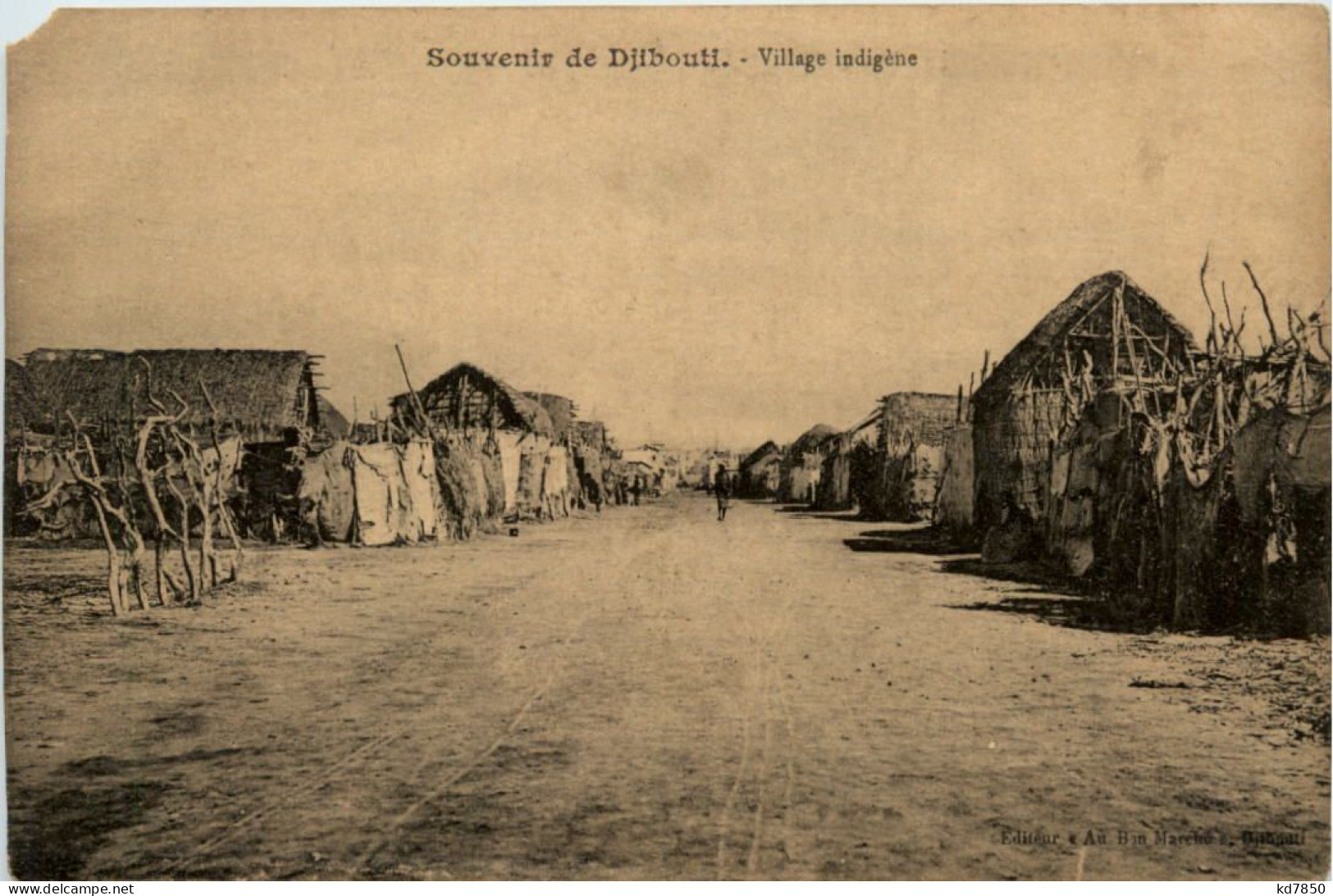 Djibouti - Village Indigene - Djibouti