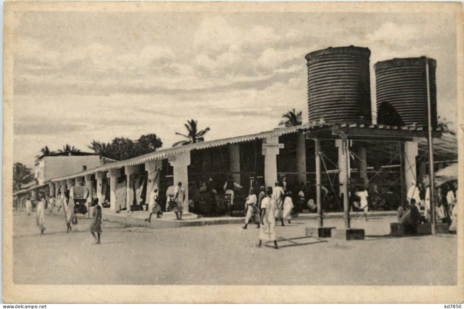 Daressalaam - Town Market - Tanzanía