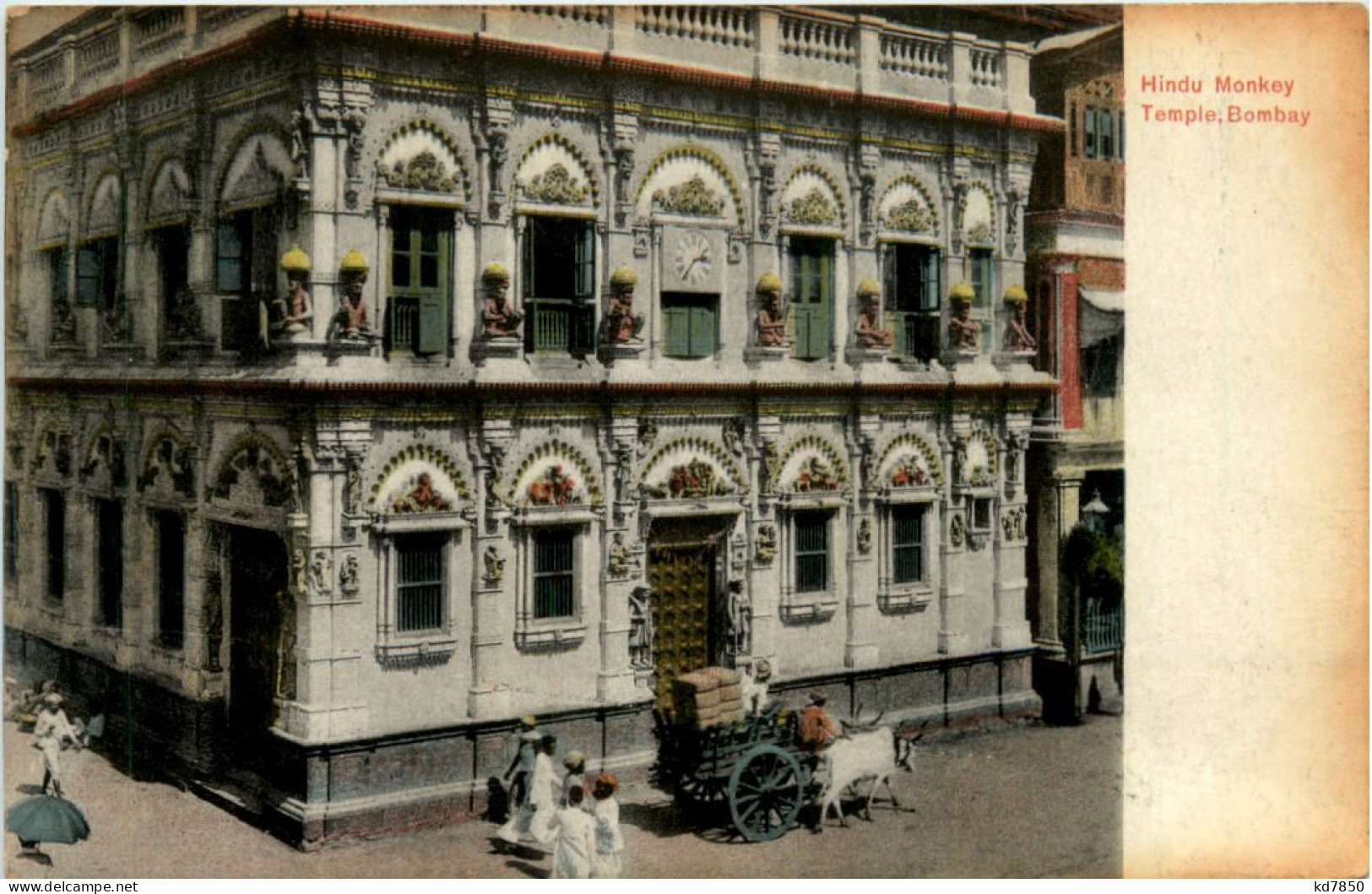 Bombay - Hindu Monkey Temple - India