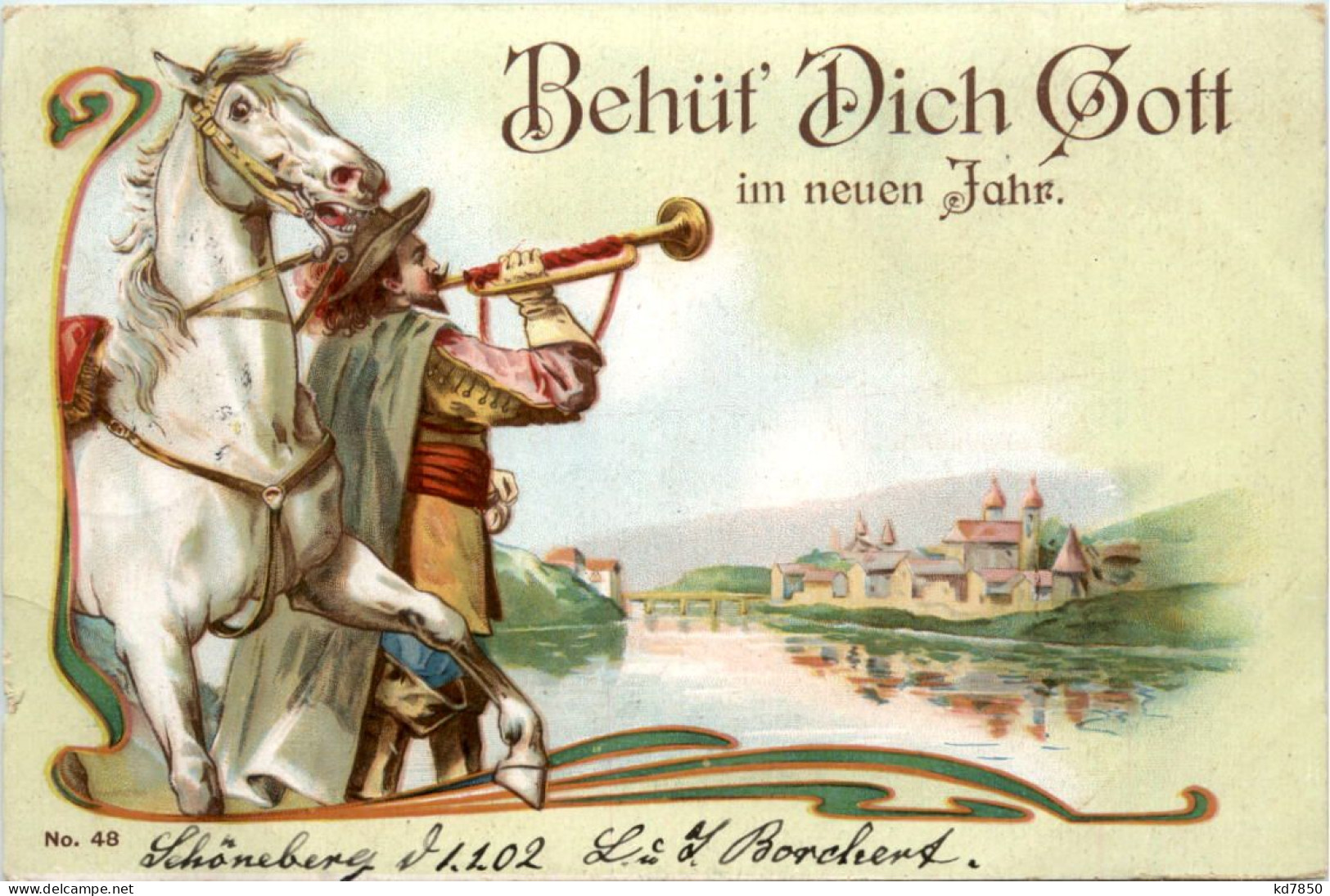 Bläser Von Säckingen - Litho - Bad Säckingen