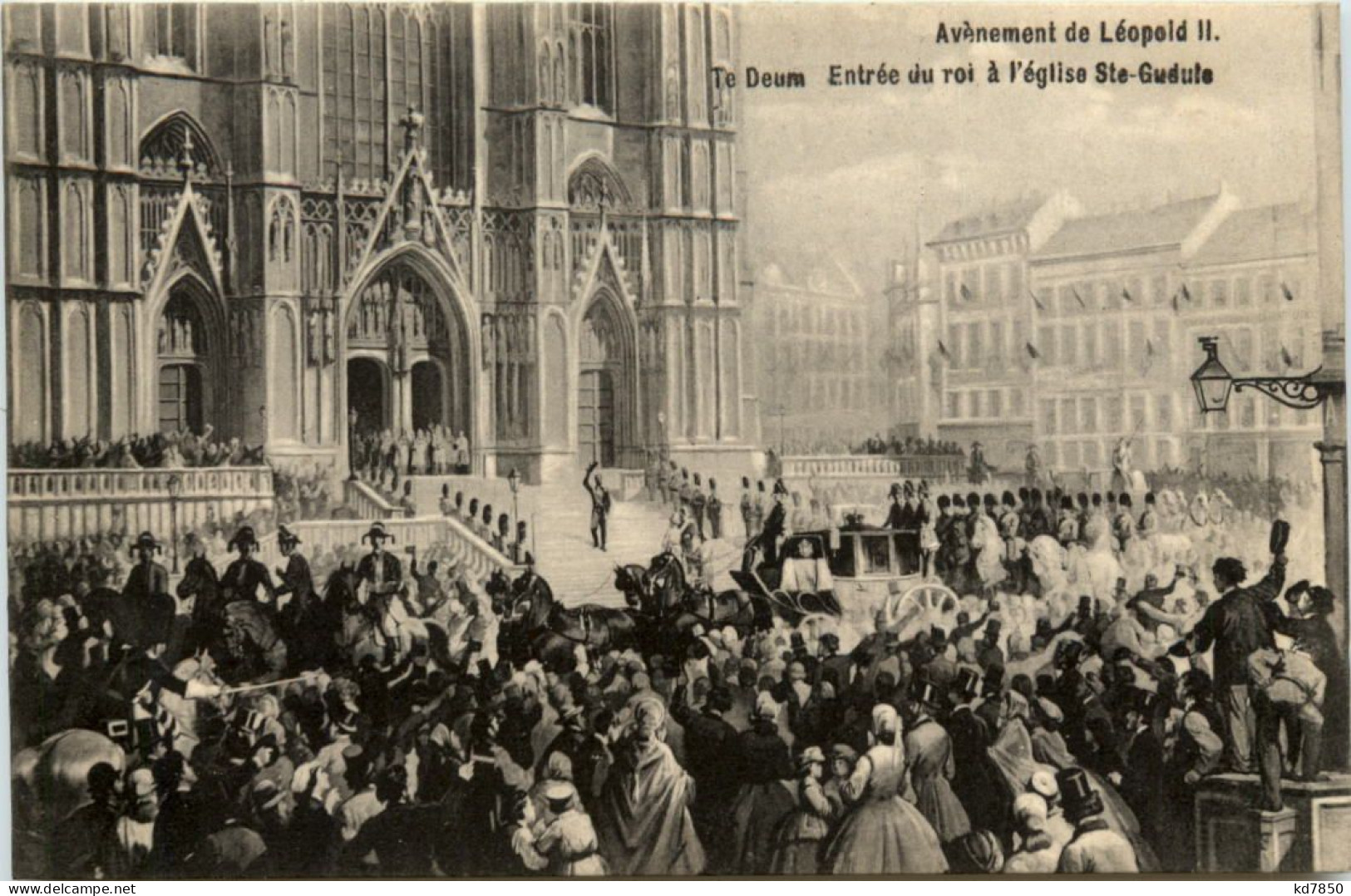 Bruxelles - Avenement De Leopold II - Unclassified