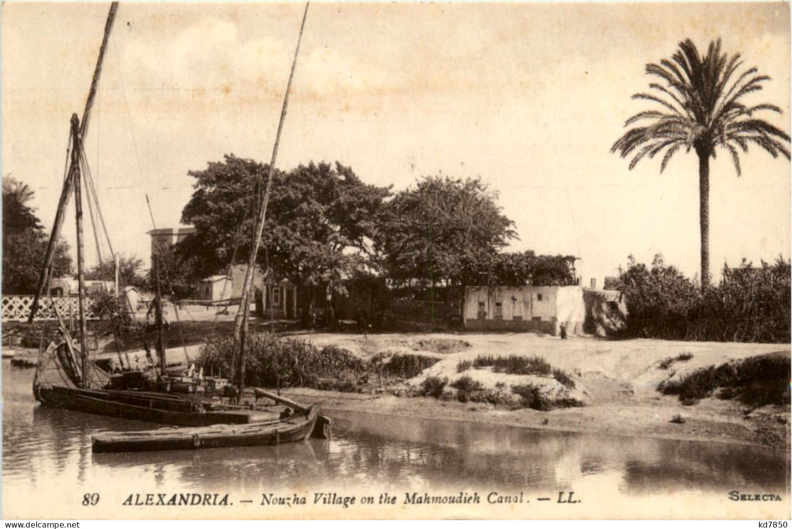 Alexandria - Nouzha Village On The Mahmoudieh Canal - Alexandria