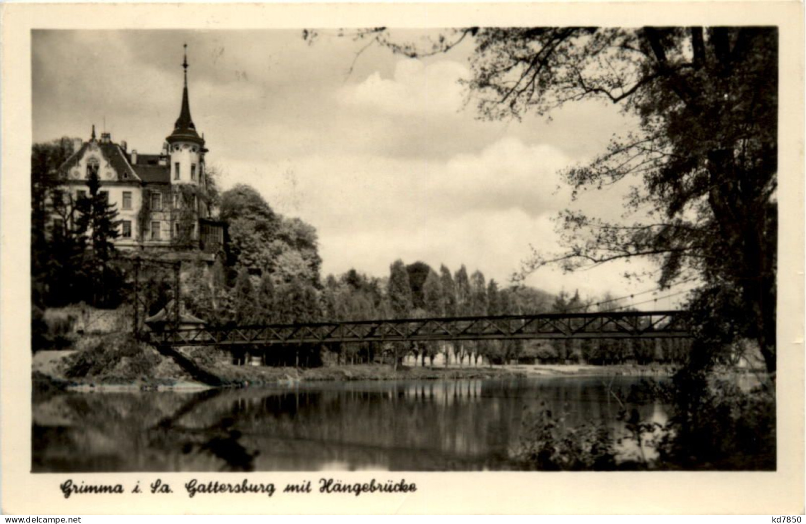 Grimma, Gattersburg Mit Hängebrücke - Grimma