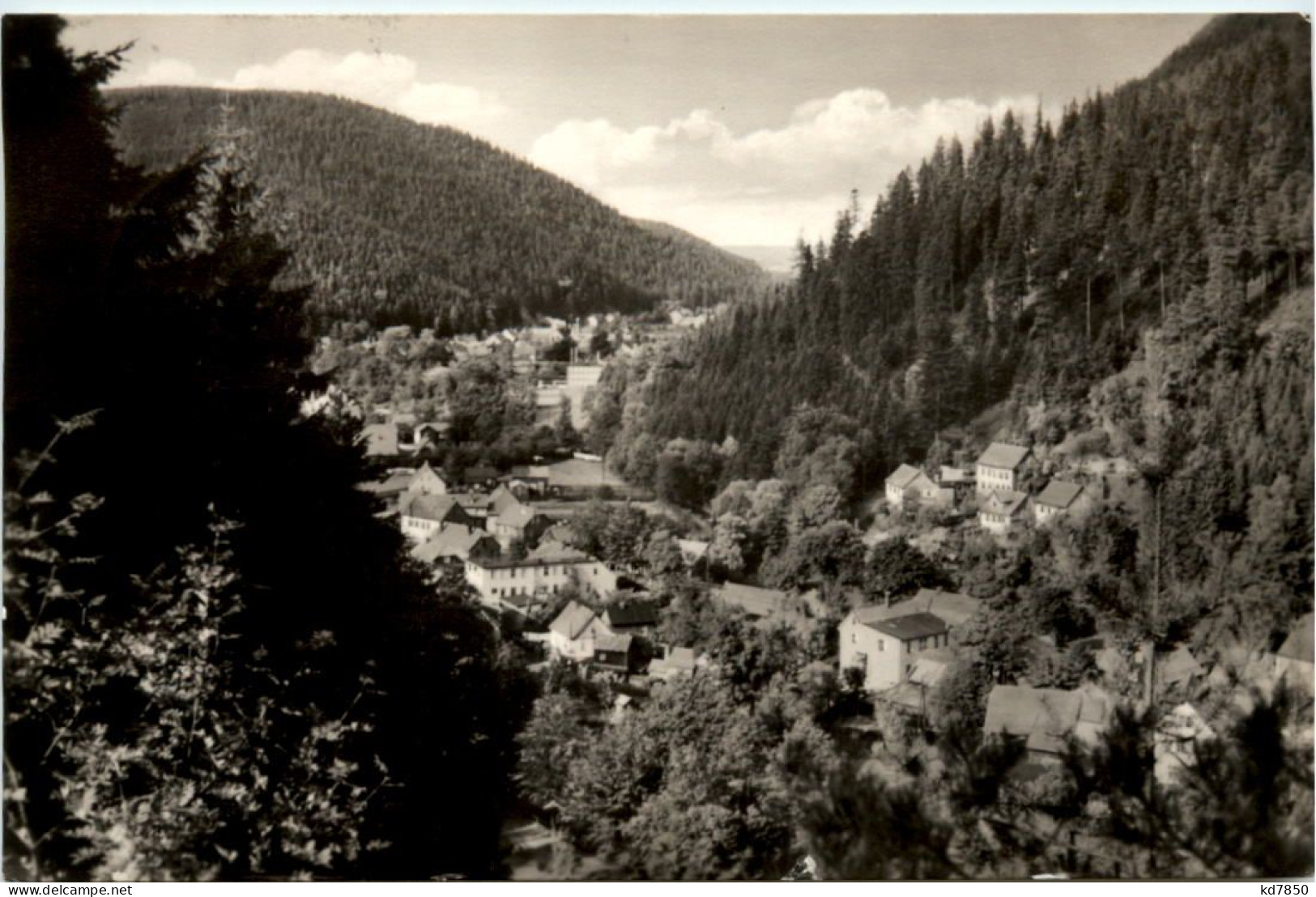 Luisenthal/Thür., Blick Vom Streitberg - Gotha