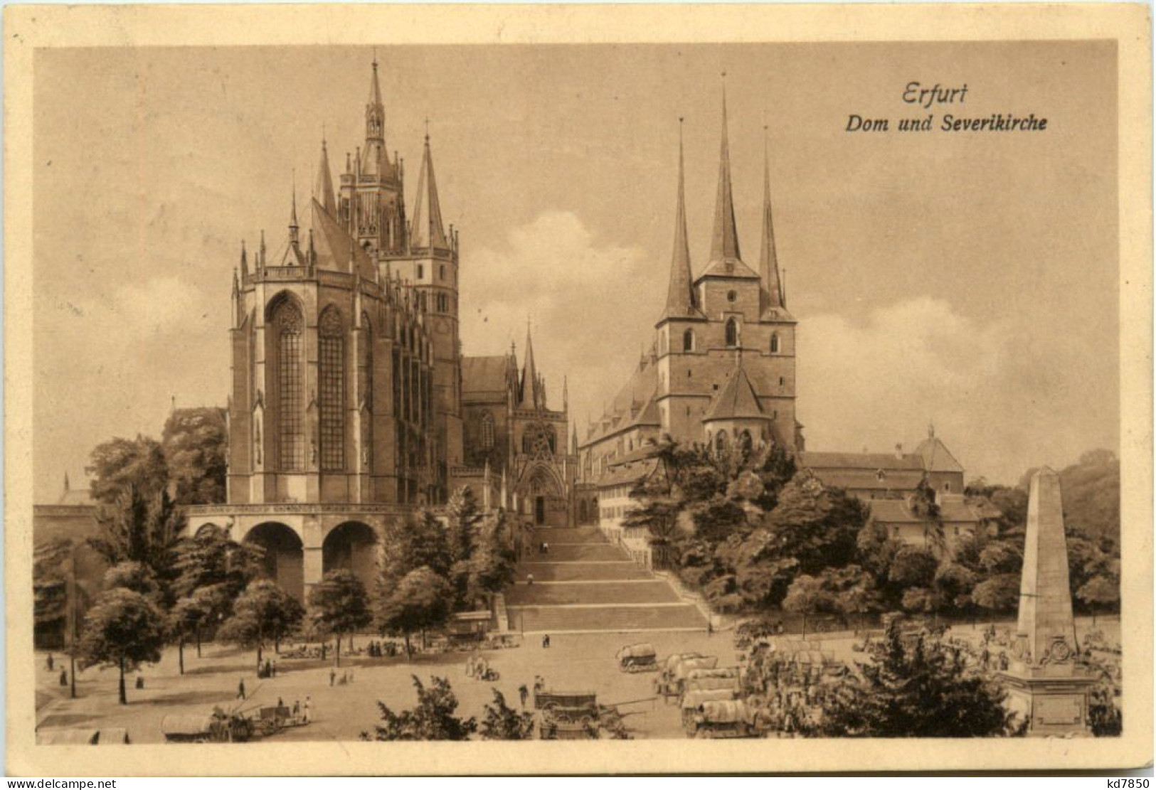 Erfurt, Dom Und Severikirche - Erfurt