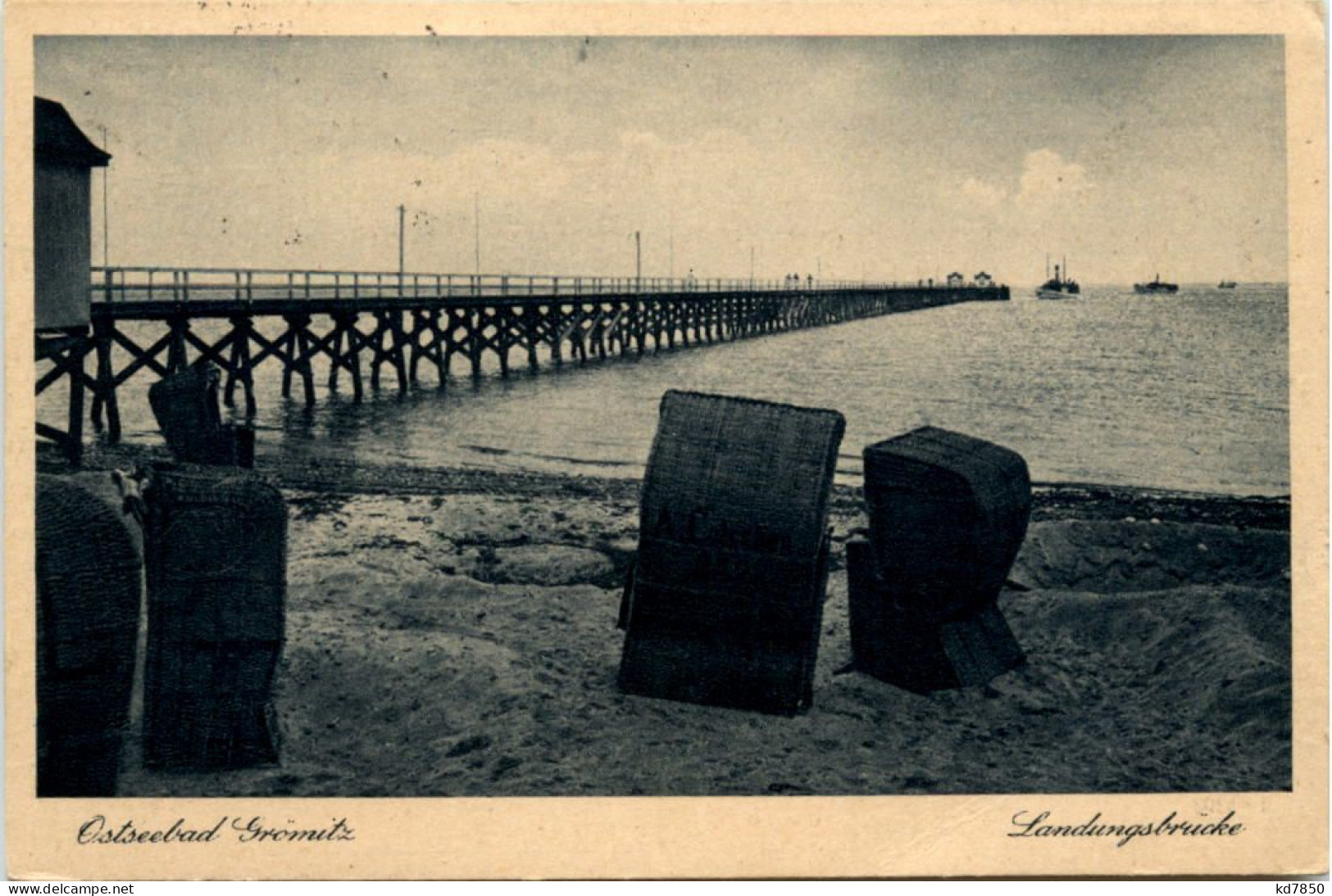 Ostseebad Grömitz, Landungsbrücke - Groemitz