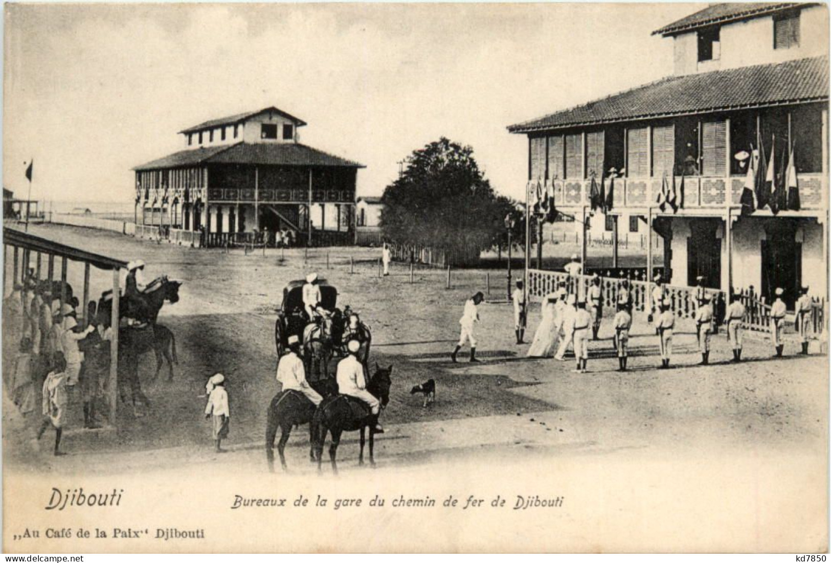 Djibouti - Bureaux De La Gare Du Chemin De Fer - Dschibuti