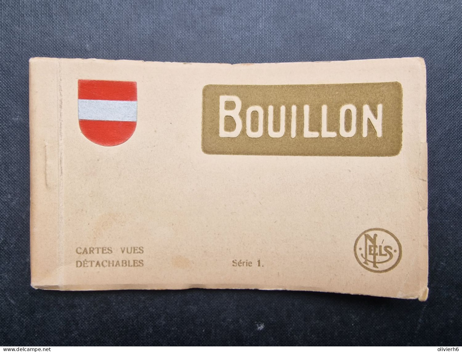 CARNET 10 CP BELGIQUE - BELGÏE (V2402) BOUILLON (12 Vues) NELS Série 1 - Bouillon